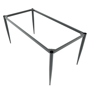 ขาโต๊ะเหล็กสไตล์อินดัสเทรียล ขนาด 160x80 ซม. รุ่น Heavy-Duty CONE II พร้อมขาเก้าอี้สแตนเลส สำหรับโรงพยาบาล ห้องรับประทานอาหาร ห้องครัว HCCN012 - Product Image 2
