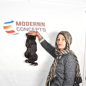 Extensions de Body Wave de couleur naturelle en gros Faisceaux de cheveux humains vierges indiens bruts avec cuticule alignée Double trame - Product Image 5