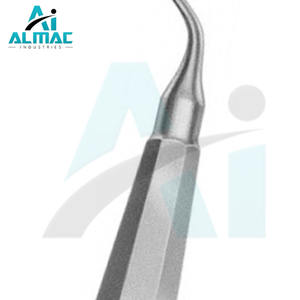 Elevador Dental Manual de Acero Inoxidable de Alta Calidad ALMAC con Dientes Curvos y Empuñadura Acolchada de Lujo, Duradero, con Certificación CE - Product Image 2