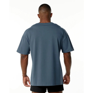 Camiseta Deportiva de Manga Corta para Hombre, Transpirable, de Malla, de Secado Rápido, para Gimnasio, Correr, Verano, Aire Libre, Anti-Pilling - Product Image 2