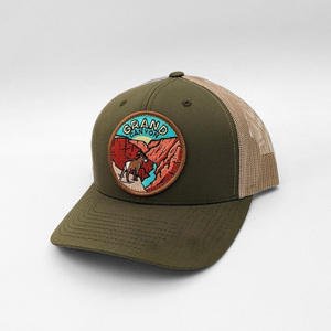 Nouvel arrivage de casquettes de camionneur unisexes patch de broderie de haute qualité en maille sur une casquette de sport à la mode pour le cyclisme - Product Image 1