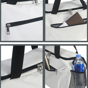 Bolsa de gimnasio Mochila de lona Entrenamiento Fitness Desgaste Hombro Poliéster Impermeable Deporte Bolsa de lona - Product Image 5