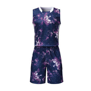 Conjunto de Uniformes de Baloncesto Personalizados 2026 para Hombre, Transpirables, 100% Poliéster, con Camiseta y Pantalones Cortos para Entrenamiento - Product Image 6