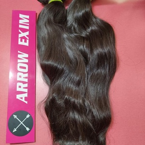 Extensiones de Cabello Natural Virgen Remy Indio 100% Natural, Ondulado Natural, Cutícula Alineada, Simple Trama, Grado 10A, Sin Enredos - Product Image 4