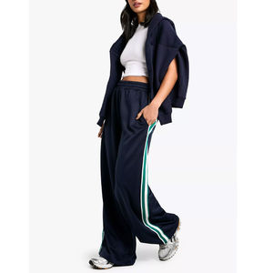 Pantalones de chándal de mujer personalizados, pantalones de chándal de peso pesado, fabricante en Pakistán 2025, transpirables con los mejores pantalones de chándal OEM - Product Image 3