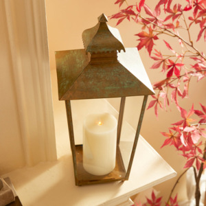 Dernières lanternes porte-bougie en métal d'extérieur de conception américaine très vendues, décorations de Noël pour le sol et la table - Product Image 6