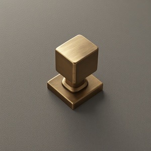 Pomo de Puerta de Diseño Europeo de Alta Calidad para Uso en Hoteles y Centros Comerciales, Anticorrosión, Fácil Instalación, Construcción Robusta, Agarre Cómodo - Product Image 1