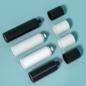 Khuôn Mặt Cơ Thể Trang Điểm Thiết Lập Phun <span class=keywords><strong>Container</strong></span> 100Ml 120Ml 150Ml Trắng Đen Vòng Rỗng Sương Phun Chai - Product Image 3