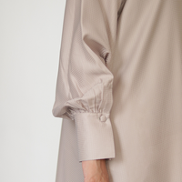 Nouvelle collection du fabricant : Robe Abaya longue et modeste en mousseline de soie, coupe droite, style décontracté, pour femmes musulmanes, grandes tailles, 100% naturelle