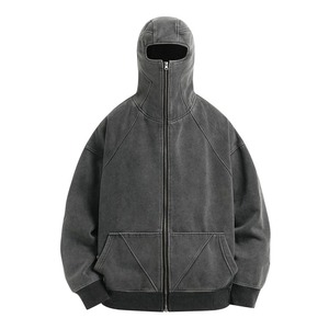 Vente en gros de cagoule à capuche Streetwear personnalisée Pull à capuche OEM Sweat-shirt en molleton de coton pour hommes et femmes Fournisseur de mode unisexe - Product Image 1