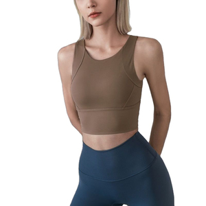 Style Custom Athletic Yoga Sports Corset Women Sports Bra Tops Fitness Workout Gym Sexy Backless Bra - Product Image 1