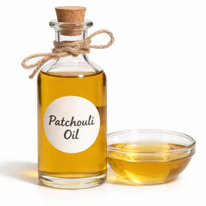Aceite de patchouli 100% puro, un aceite esencial natural, ofrece un aroma rico, perfecto para aromaterapia y tratamiento de bienestar diario. - Product Image 1