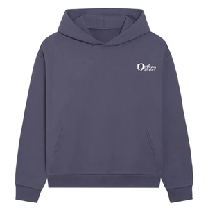 Sweat à capuche épais brodé personnalisé 350gsm épais sans ficelle sweat à capuche homme en molleton de coton surdimensionné - Product Image 1