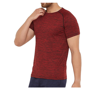 Chemise de sport pour hommes, vêtements de course, vente en gros, pas cher, Logo personnalisé, séchage rapide, respirant, chemise de sport pour hommes - Product Image 3