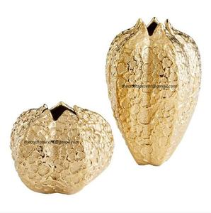 Haute qualité fait à la main moderne élégant décoratif table de mariage pièce maîtresse en aluminium fini fleur Vese pour la décoration - Product Image 2