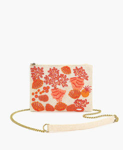 Designer Women's Bohemian Style Handmade <b>Beaded</b> Indian Evening Shopping Clutch Zipper Closure Messenger Pouch Wholesale - Product Image 6