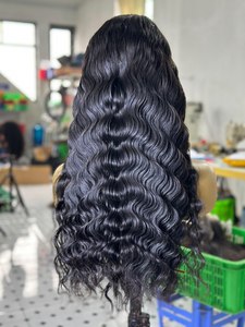 Perruque Full Lace Closure Wig brésilienne naturelle — ali queen, cheveux humains vierges, cuticules, perruque Lace Wig HD, vente en gros - Product Image 4