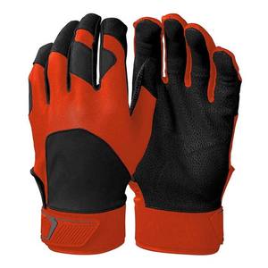 Los mejores guantes de perno de béisbol americano para adultos y jóvenes Guantes de bateo de calidad de piel de vaca de piel de cabra genuina personalizados - Product Image 1