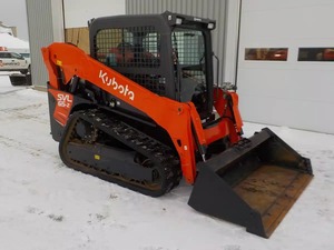 Chargeuse sur chenilles diesel Kubota avec pompe hydraulique haute performance, capacité de 2000 kg pour l'agriculture et la construction - Product Image 5