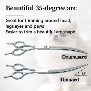 Ensemble de ciseaux à cheveux professionnels de luxe à motif Damas - Acier japonais revêtu de titane arc-en-ciel/or, ciseaux de barbier ergonomiques - Product Image 6