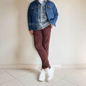 แจ็กเก็ตยีนส์สำหรับฤดูหนาวเสื้อแจ็กเก็ตใส่สบายระบายอากาศได้ดี - Product Image 4