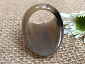 Anillo Porta Servilletas de Cuerno de Búfalo/Vaca Real Hecho a Mano, Ecológico y de la Mejor Calidad, por Saniya Handicraft - Product Image 5