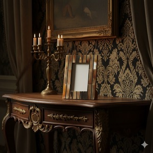 กรอบรูปควายและวัวฮอร์นคุณภาพสูงมีความต้องการที่ดีที่สุดทนทานการตกแต่งโต๊ะทำจากโลหะและไม้ - Product Image 4