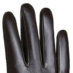 Gants d'hiver décontractés en cuir imperméable thermique vintage pour hommes pour les voyages et le vélo - Vente en gros - Product Image 3