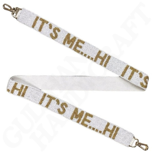 Beautiful GAME DAY Design handmade embroidered strap belt for <b>girls</b> from India - Product Image 6
