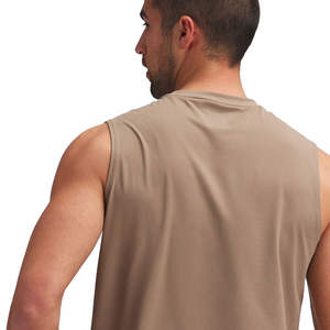 Wholesale <b>Gym</b> Tank Top <b>Men</b> Casual Summer <b>Vest</b> Style Sportswear Lightweight Cut Crew Neck Tank Tops for <b>Men</b> - Product Image 5