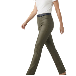 Pantalones de Cuero Transpirables para Mujer SANDRA TRADERS, de Secado Rápido, Alta Calidad, Bajo MOQ, Servicio OEM, Logotipo Personalizado - Product Image 4