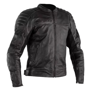 เสื้อแจ็กเก็ตหนังกันลมสำหรับผู้ชาย, เสื้อแจ็กเก็ตมอเตอร์ไซด์ฤดูหนาวผ้าน้ำหนักเบาออกแบบได้เองสวมใส่กลางแจ้งในฤดูร้อน - Product Image 1