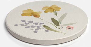 High Quality Floral Design Free Stone <b>Coasters</b> Tea <b>Drink</b> <b>Coasters</b> For Home Office Restaurant Use in Bulk Rate - Product Image 3