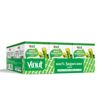 Jus de canne à sucre 330 ml, 24 canettes par carton, sans sucre, marque privée, OEM, ODM, échantillon gratuit, prix de gros