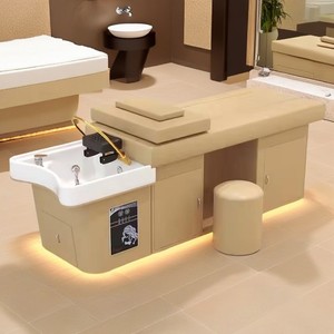 Chaise-lit avec bol en blanc personnalisé Offre Spéciale design moderne japonais tête spa shampooing - Product Image 2