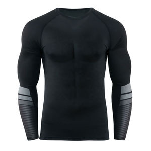 Personnalisez votre propre logo Rash Guard à manches complètes sublimé MMA Rash Guard BJJ Rash Guard Compression Shirt MMA Rashguard - Product Image 4
