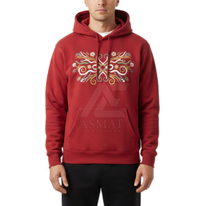 เสื้อฮู้ดดี้ปักลายคุณภาพสูงสำหรับผู้ชาย ผ้าฝ้ายหนานุ่ม อุ่นสบาย เหมาะสำหรับใส่ในชีวิตประจำวัน ปี 2026 - Product Image 2