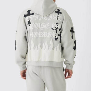 Conjunto Deportivo Casual para Hombre del Mejor Fabricante, 100% Algodón, Estampado en Relieve, Ajuste Cómodo, Precios Razonables, Temporada de Invierno - Product Image 5