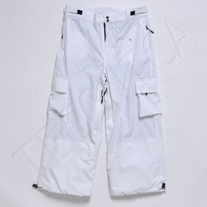 Más tamaño personalizado ligero al aire libre transpirable invierno Snowboard pantalones de esquí impermeable holgado Cargo pantalones de nieve de gran tamaño a prueba de viento - Product Image 2
