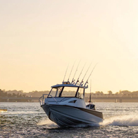 2024 Offre Spéciale bateaux en aluminium 6-9m pêche bateau à grande vitesse usine personnalisé yacht de luxe bateaux