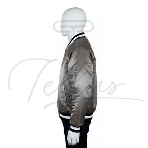 Veste bomber légère et fine à capuche pour homme, coupe ajustée, marque privée - Product Image 3