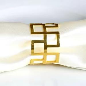 Anillos para Servilletas de Decoración de Bodas, Diseño de Hoja Plateada, Anillos para Servilletas Decorativos para Mesa de Boda - Product Image 6