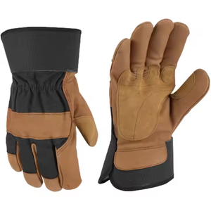 Gants en cuir de grain de cuir de vachette renforcés résistants aux étincelles et à la chaleur Gants de sécurité pour la protection personnelle - Product Image 6