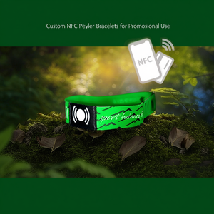 Braccialetti NFC in Poliestere Personalizzati per Uso Promozionale - Product Image 3