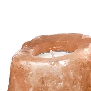 Crystal Rock Himalayan Pin Salt <b>Candle</b> Holder Natural Crafts Product Himalayan <b>Pink</b> Salt <b>Candle</b> Holder - Product Image 6