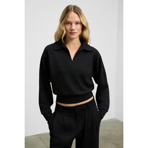 Sudadera oversize de manga larga con cuello y puños para mujer GRIMELANGE REGNO - Product Image 1
