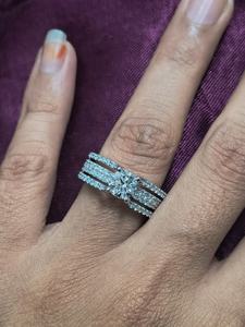 Bague en or 14 carats avec diamant de laboratoire rond de 1 carat, E VS1, diamant de laboratoire HPHT, certifié IGI, prix de gros - Product Image 1