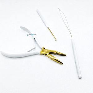 Juego de Herramientas Profesionales para Extensiones de Cabello, Alicates, Ganchos y Anillas para una Fácil Aplicación y Remoción de Cabello - Product Image 3