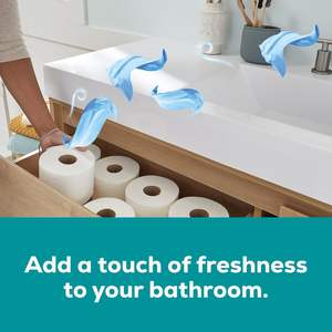 Papier toilette Angel Soft avec parfum de linge frais, tube, 48 méga rouleaux = 192 rouleaux normaux, papier toilette doux et résistant - Product Image 4