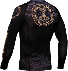 Chemise de compression à manches longues MMA & BJJ Rashguard pour homme avec caractéristique respirante sublimée avec votre propre logo - Product Image 4